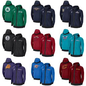 Nike NBA Oklahoma City Thunder Logo Print Hoodie-4495