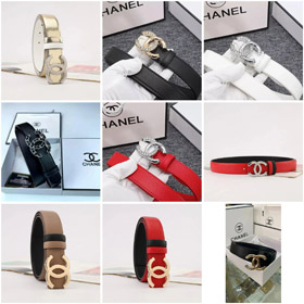 Chanel classic leather belt-4675